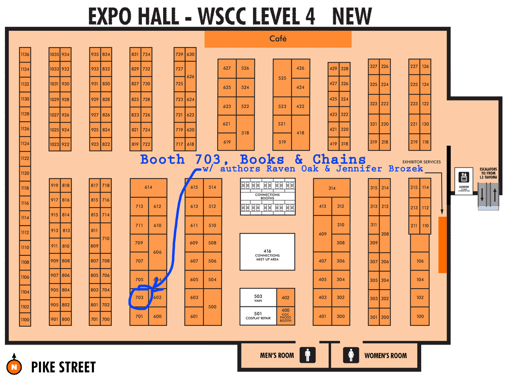 GeekGirlCon 2018 Map